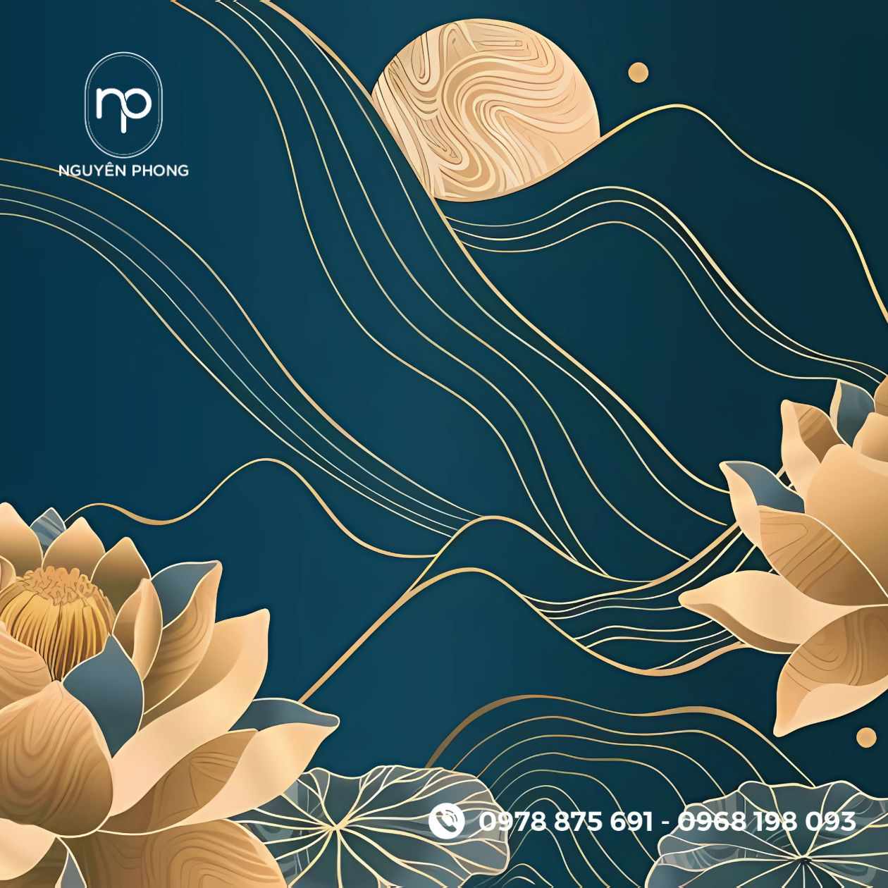 Mẫu nền hoa văn chìm màu tối sang trọng
